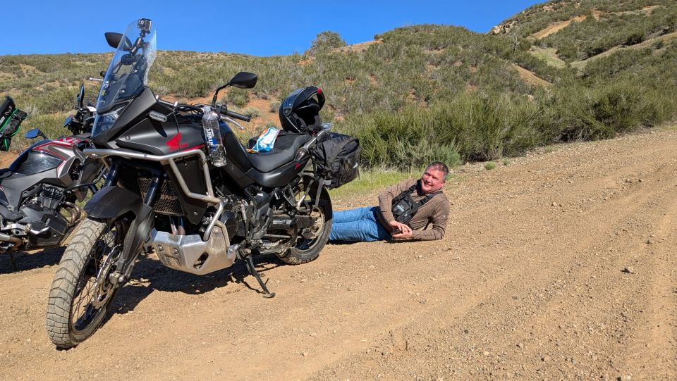 Turned out to be a great ride. A few scratches in the bikes but everyone is ok and new memories were made.