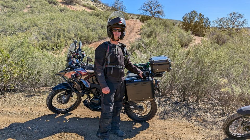 Turned out to be a great ride. A few scratches in the bikes but everyone is ok and new memories were made.