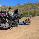 Turned out to be a great ride. A few scratches in the bikes but everyone is ok and new memories were made.