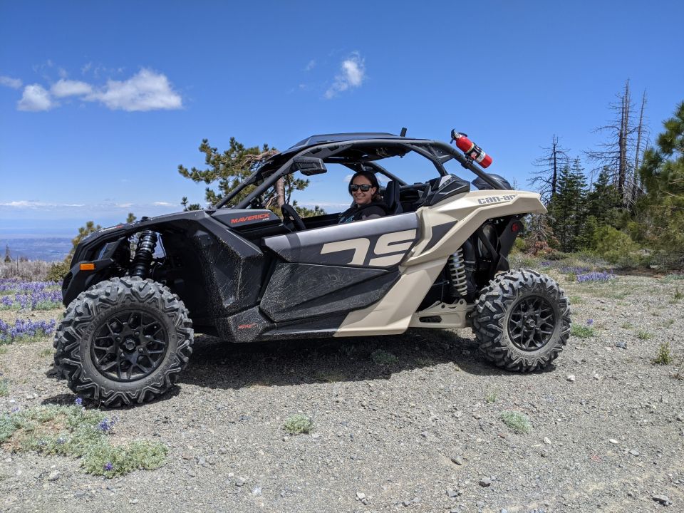 Nothing beats the stunning views from the top of the mountain in my side-by-side!#mountainadventures #naturelovers #canam #offroad #mountains #explore #aventure #girlswhoexplore #natureseekers #outdoors #girl #trails #2024 #adventurecali #zoleo #gaiagps